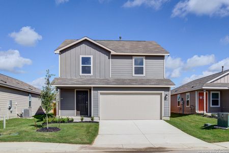 New construction Single-Family house 5407 Franklin Hills, San Antonio, TX 78073 Auburn - 1566- photo 0