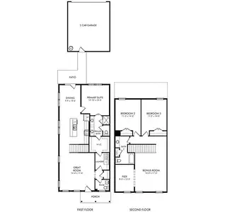New construction Townhouse house 120 Fletchers Wy, Smyrna, TN 37167 plan Rutherford - image