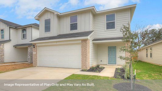 New construction Single-Family house 1255 Avery Ranch Dr, New Braunfels, TX 78130 plan The Franklin - image