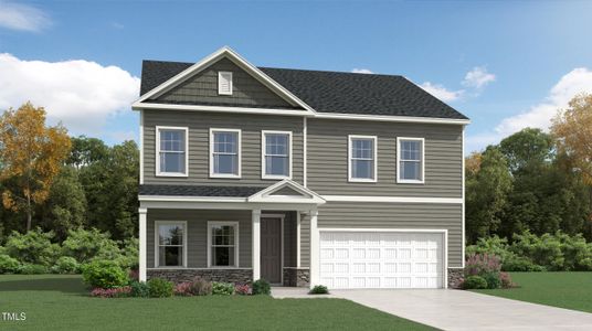 New construction Single-Family house 4031 Front Runner Drive, Unit 47, Durham, NC 27703 Tryon- photo 0