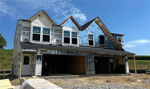 New construction Townhouse house 10 Gold Dust Dr, Unit 23-A, Dawsonville, GA 30534 Hudson- photo 0