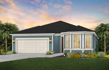 New construction Single-Family house 11 Lake Manatee Dr, Palm Coast, FL 32137 plan Palmary - image