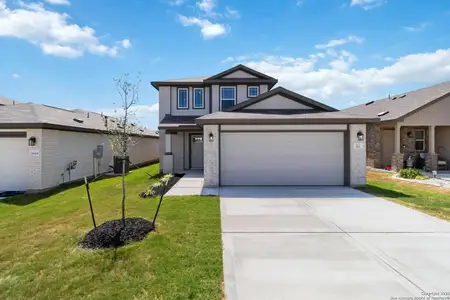 New construction Single-Family house 5923 Willow Point Blvd, San Antonio, TX 78219 plan Durango - image