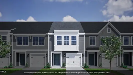 New construction Townhouse house 1044 Tea Rose Ct, Unit 372, Durham, NC 27703 - image
