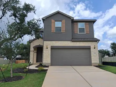 New construction Single-Family house 1824 Spring Mountain Cv, Georgetown, TX 78628 plan Gordon - image