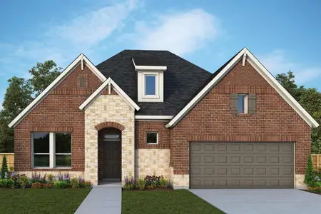 New construction Single-Family house 7731 Coopers Rock Ln, Porter, TX 77365 Dansbury- photo 0