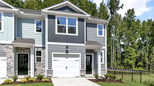 New construction Townhouse house 5201 Red Crimson Dr, Unit 180, Willow Spring, NC 27592 plan Pearson - image