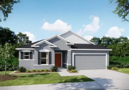 New construction Single-Family house 6466 Chorus Dr, Mascotte, FL 34753 plan The Drexel - image