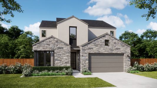 New construction Single-Family house 325 Ridgeway Ln, Georgetown, TX 78628 plan 4062 - image