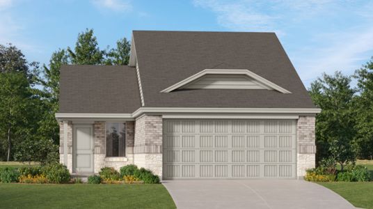 New construction Single-Family house 1012 Blazin Bronco Trl, Haslet, TX 76052 Idlewood- photo 0