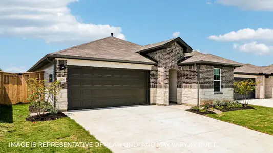 New construction Single-Family house 25516 Timber Drop Ln, Elgin, TX 78621 plan The Caden - image