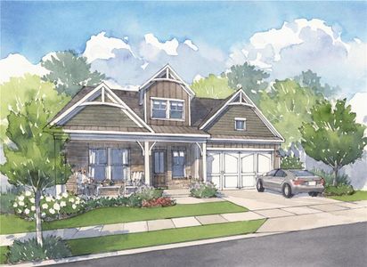 New construction Single-Family house 687 Crest Line Trl, Powder Springs, GA 30127 - image