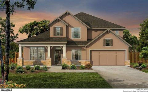 New construction Single-Family house 14827 Mapleton Hill, San Antonio, TX 78245 Latham- photo 0