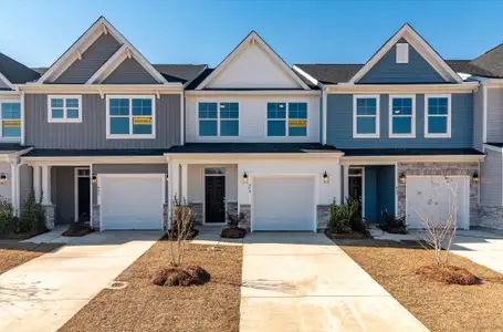 New construction Townhouse house 404 Duskywing Dr, Goose Creek, SC 29445 Bristol- photo 0