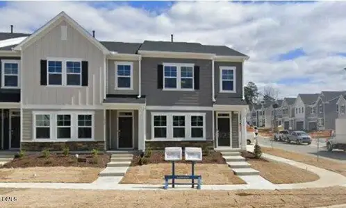 New construction Townhouse house 1839 Aspen River Ln, Apex, NC 27502 - image