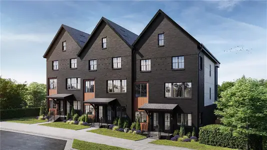 New construction Townhouse house 639 Soul Aly, Unit 129, Alpharetta, GA 30009 - image