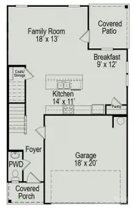 New construction Single-Family house 2320 Painted Trl, Catawba, NC 28609 - image