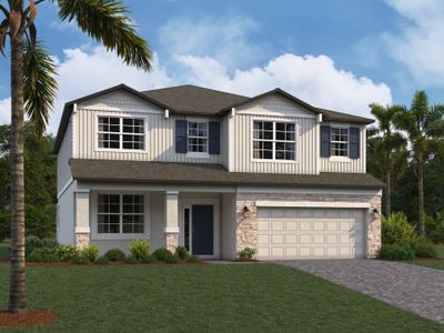 New construction Single-Family house 5754 Jeffries Way, Wesley Chapel, FL 33545 Sonoma II- photo 0