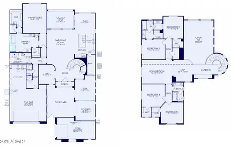 New construction Single-Family house 26044 S 224Th Wy, Queen Creek, AZ 85142 plan Quinlan - image