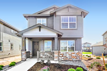 New construction Single-Family house 7883 Mounted Ranger Dr, Colorado Springs, CO 80908 plan Odyssey - image