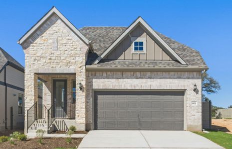 New construction Single-Family house 1832 Spring Mountain Cv, Georgetown, TX 78628 plan Lufkin - image