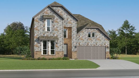 New construction Single-Family house 8924 San Carlos, Seguin, TX 78155 plan Newfield - image