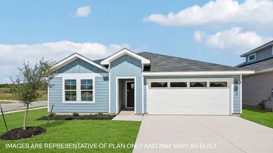 New construction Single-Family house 174  Ebbsfleet Dr, Uhland, TX 78640 plan The Irvine - image