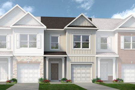 New construction Townhouse house 13719 Georgia 92, Woodstock, GA 30188 plan The Suwanee - image