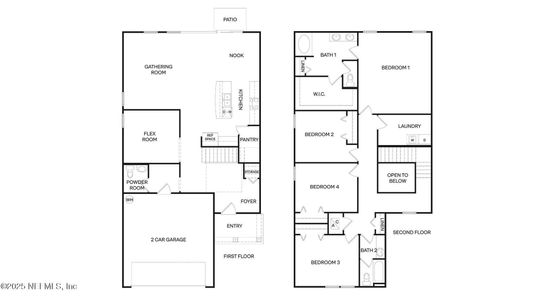 New construction Single-Family house 5632 Spruce Alder Wy, Jacksonville, FL 32219 plan BRIGHTON - image