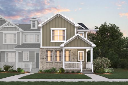 New construction Townhouse house 2564 Peaceful Valley Dr, Columbia, TN 38401 plan Briley - image