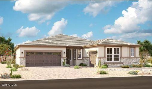 New construction Single-Family house 20194 W Hollyhock Street, Buckeye, AZ 85396 Pinecrest- photo 0