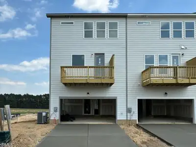New construction Townhouse house 610 Thatch Ln, Knightdale, NC 27545 plan The Avery Exterior - image