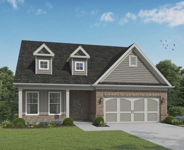 New construction Single-Family house 2439 Anhinga Dr, Loganville, GA 30052 plan Canterbury - image