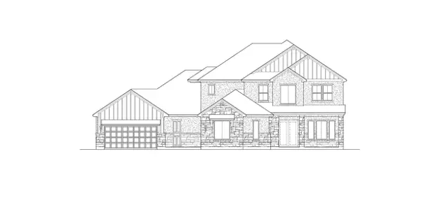 New construction Single-Family house 1070 Premier Park Lp, Dripping Springs, TX 78620 plan Kline - image