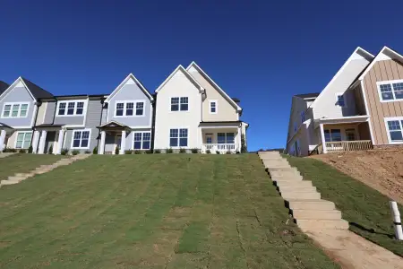 New construction Townhouse house 3050 Horton Ridge Blvd, Apex, NC 27502 plan Glendale - image