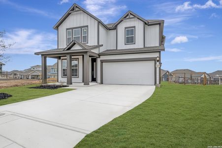 New construction Single-Family house 12131 Secret Vine, Schertz, TX 78154 plan The Crockett - image