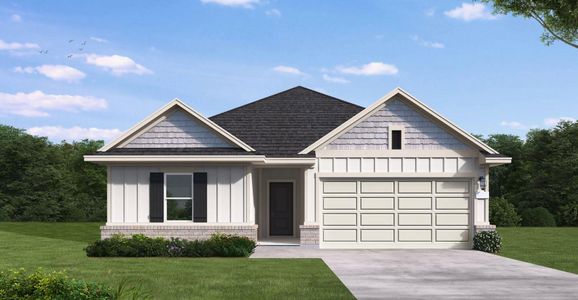 New construction Single-Family house 12015 Moonlight Path Dr, Conroe, TX 77304 plan Young - image
