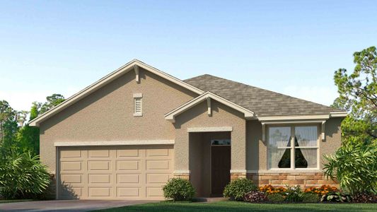 New construction Single-Family house 32804 Osprey Peak Way, San Antonio, FL 33576 Aria- photo 0