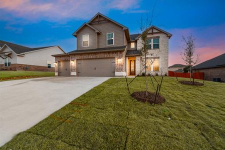 New construction Single-Family house 1408 Whitetail Ln, Azle, TX 76020 Navasota- photo 3 3