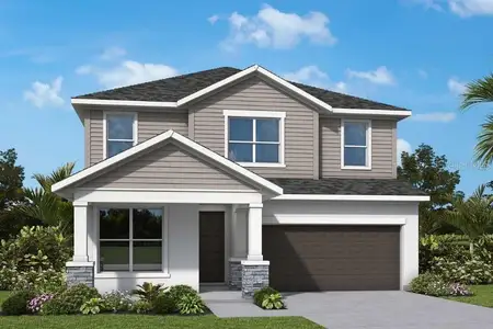 New construction Single-Family house 2835 Soleta Vw, Odessa, FL 33556 plan The Bradson - image