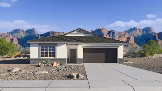 New construction Single-Family house 25553 N 183Rd Ln, Wittmann, AZ 85361 plan McCormick - image