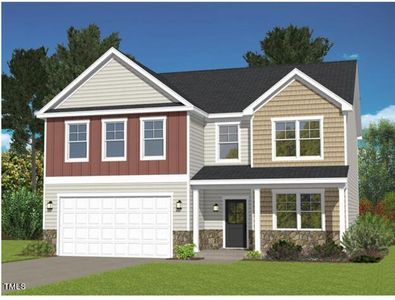 New construction Single-Family house 131 Mohawk Drive, Louisburg, NC 27549 Catawba- photo 0