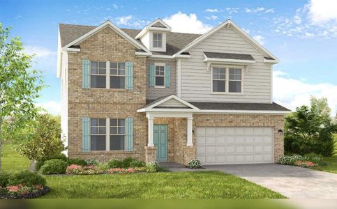 New construction Single-Family house 3908 Alderstone, Flowery Branch, GA 30542 Kirkwood- photo 0