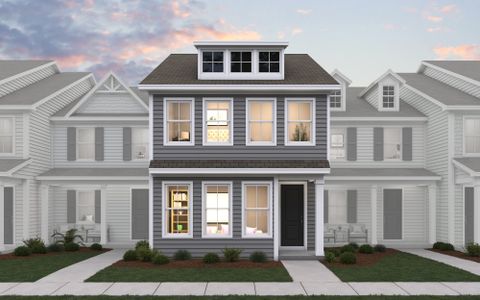 New construction Townhouse house Moncks Corner, SC 29461 plan Braxton - Townhomes - image
