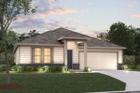 New construction Single-Family house 241 Tessaria Dr, San Marcos, TX 78666 plan Kingsley - image