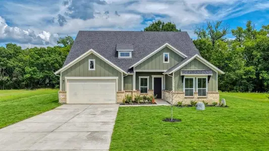 New construction Single-Family house 1045 Salvation Dr, Weatherford, TX 76088 plan Brazos - image