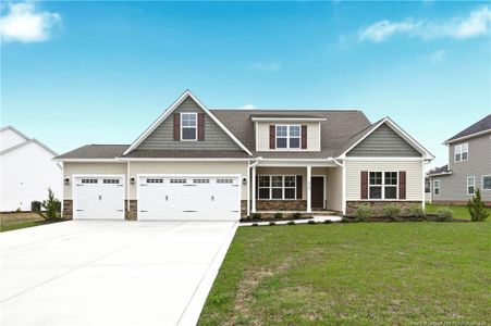 New construction Single-Family house 1923 Thomas Wood Dr, Fayetteville, NC 28306 plan Patriot - image