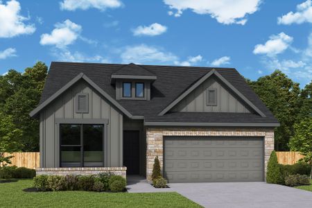 New construction Single-Family house 10902 Endeavor Dr, Richmond, TX 77469 plan The Flora - image