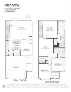 Our fantastic new Meadow floor plan offers tons of windows, great entertaining areas and spacious bedrooms.  Truly a home the entire family will love!