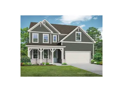 New construction Single-Family house 193 Atlas Ln, Winder, GA 30680 plan The Hickory B - image